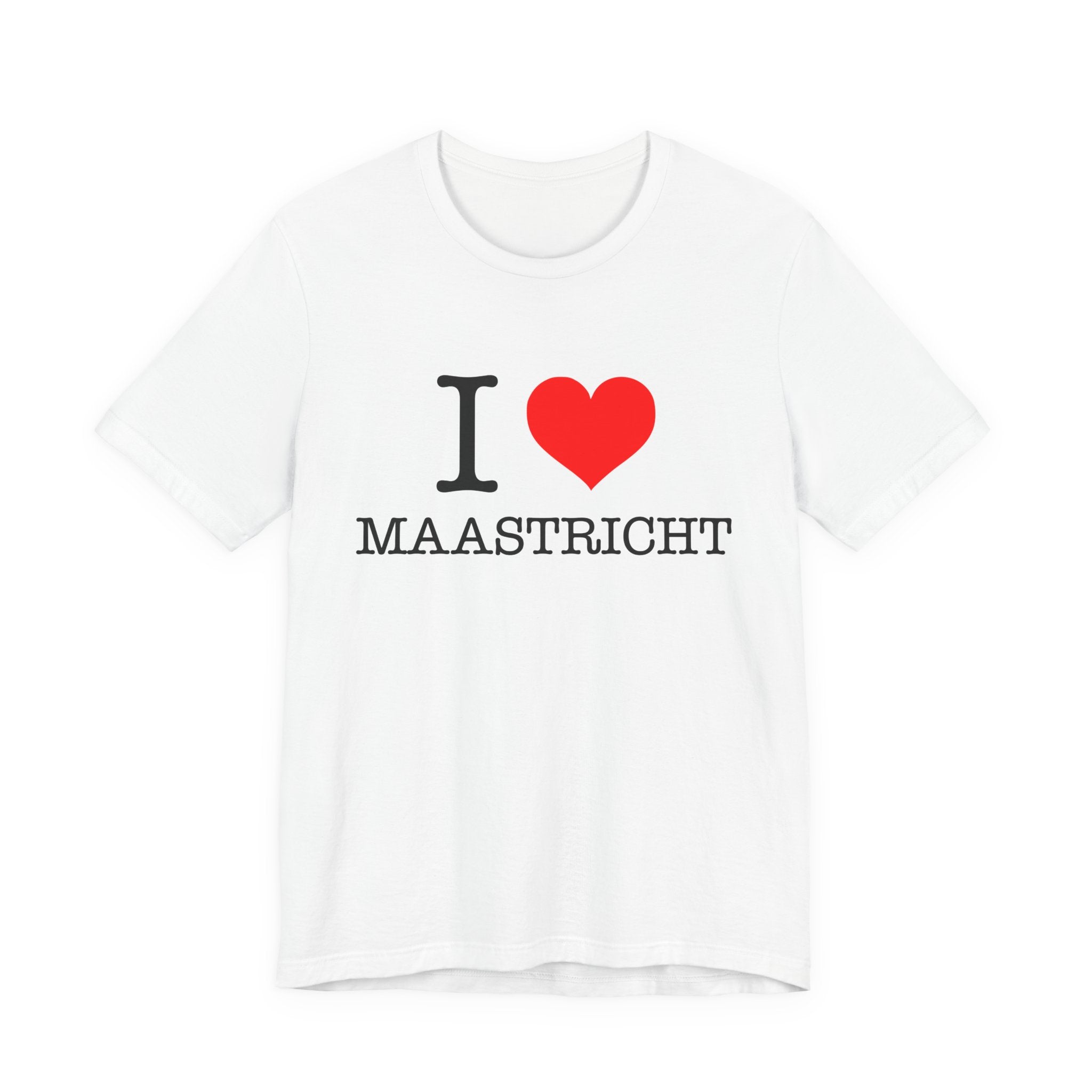 I Love Maastricht T-shirt - Wit