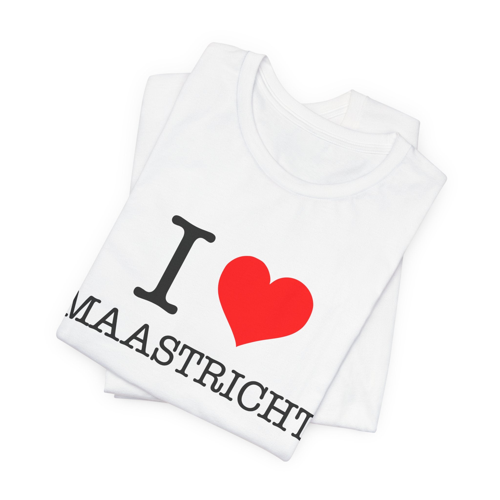 I Love Maastricht T-shirt - Wit