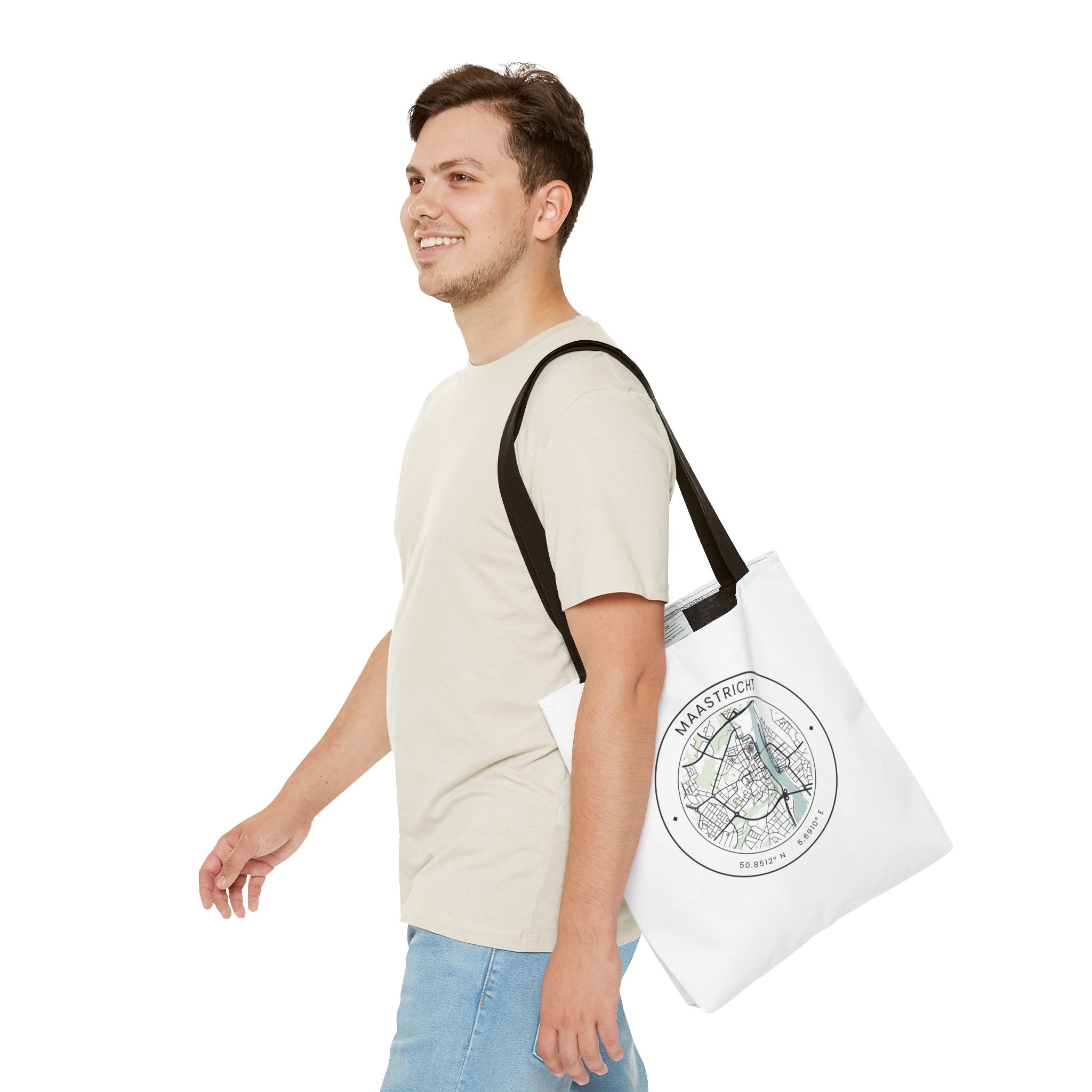 Maastricht Stadskaart Tote Bag