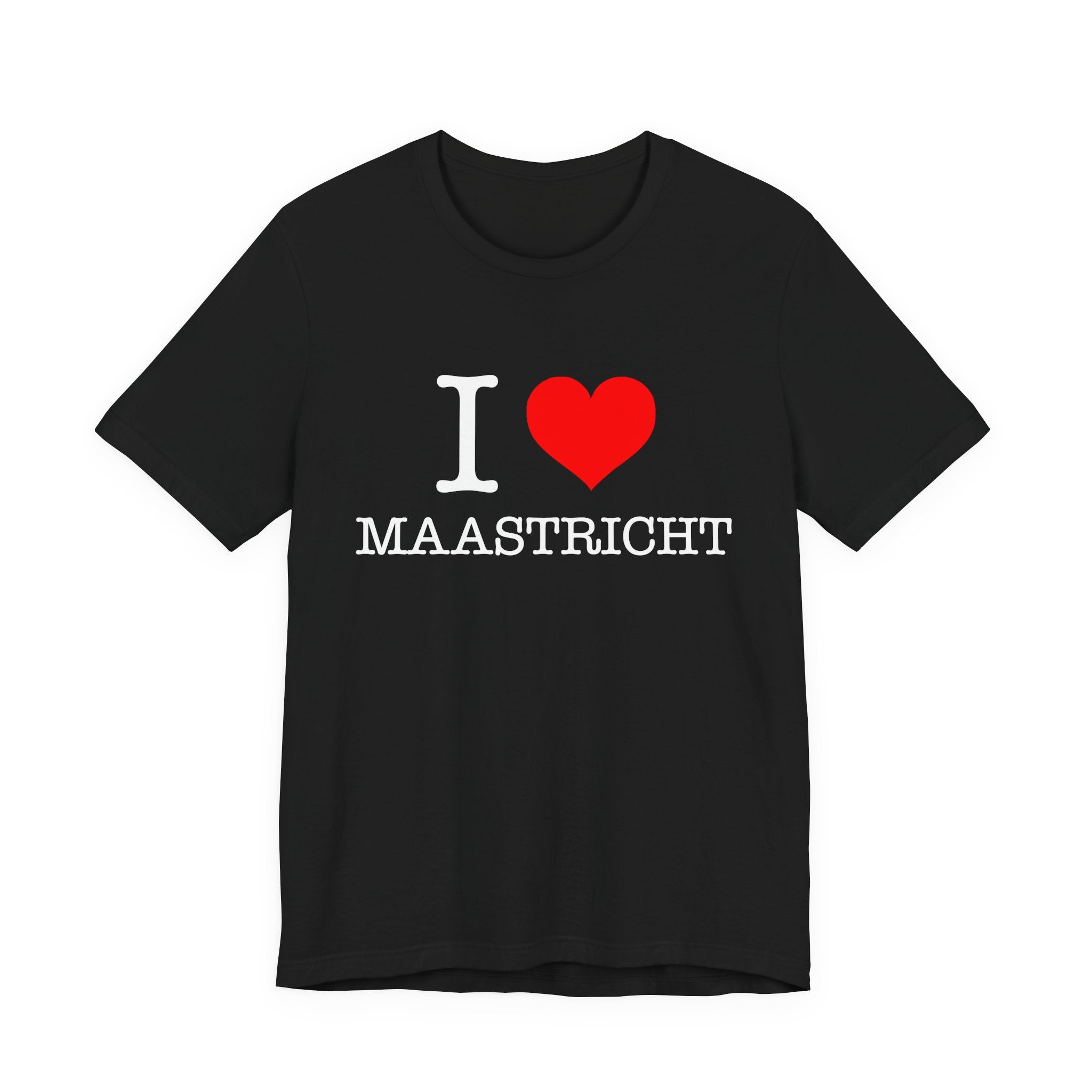 I Love Maastricht T-shirt - Zwart