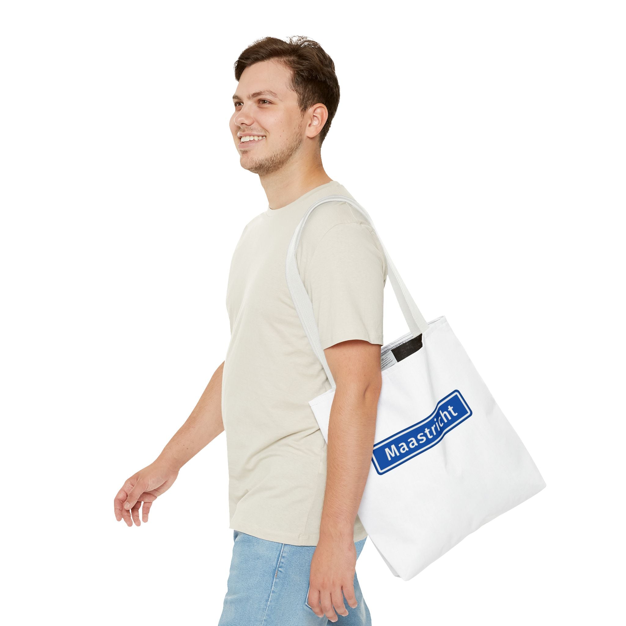 Maastricht Straatnaambord Tote Bag